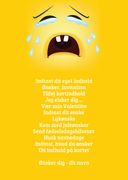 Gråtende emoji