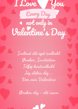 Valentinsdag ønsker